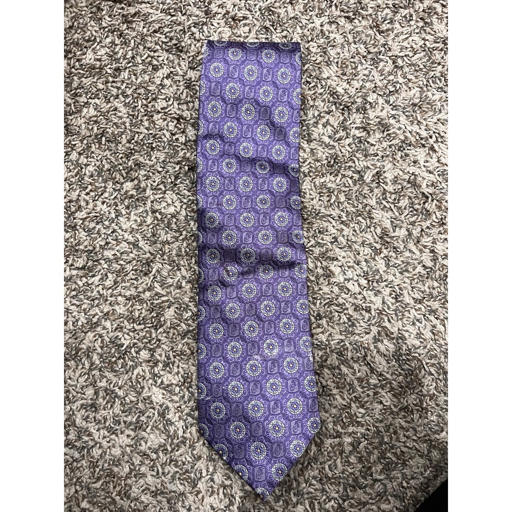 Purple Flower chick-Fil-A Tie